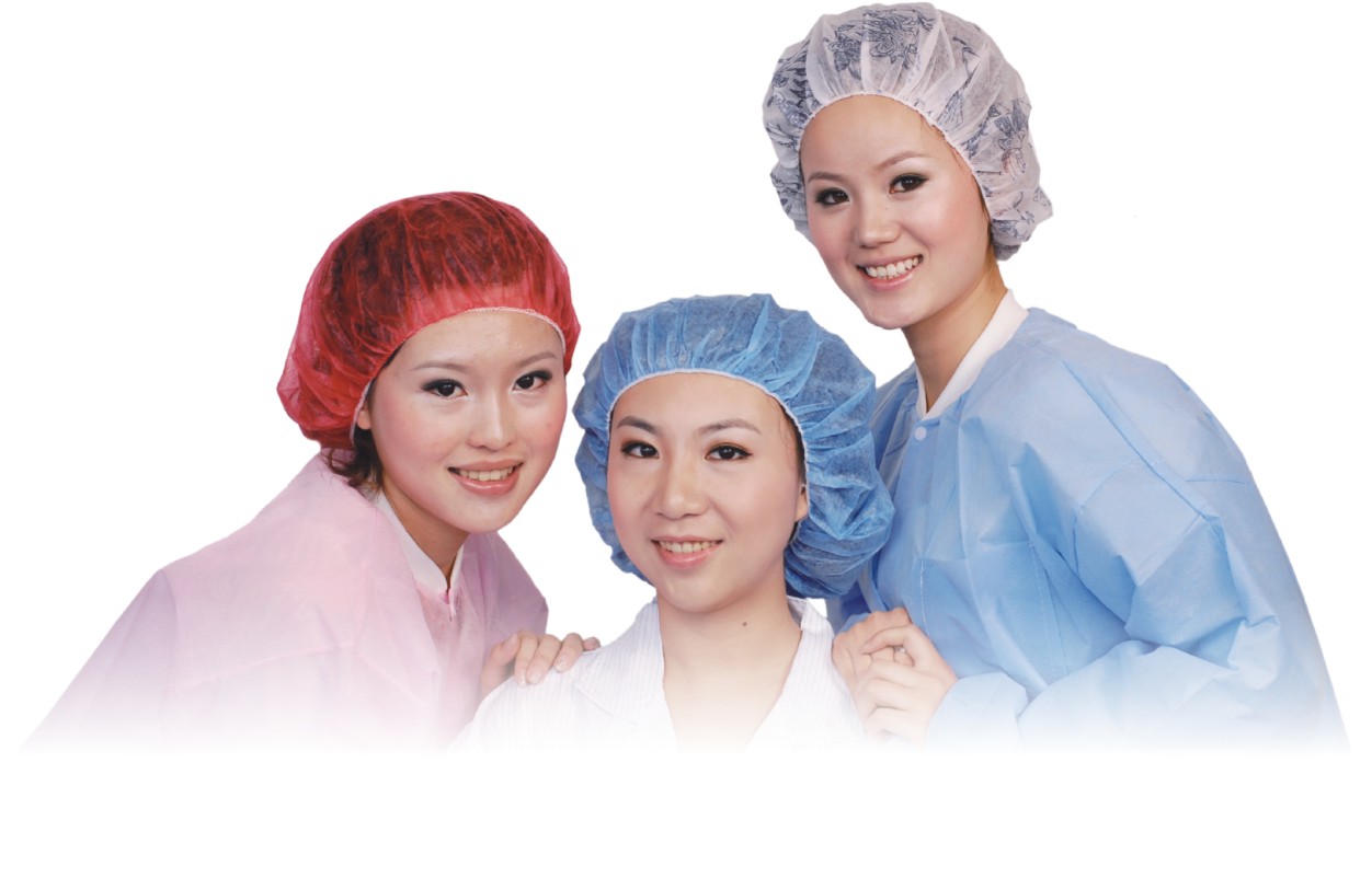 XCM001  NURSE CAP/BOUFFANT  CAP/ROUND  CAP